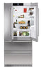 Liebherr CBS2062 Counter Depth 4-Door French Door Refrigerator with 18.8 cu. ft. Capacity