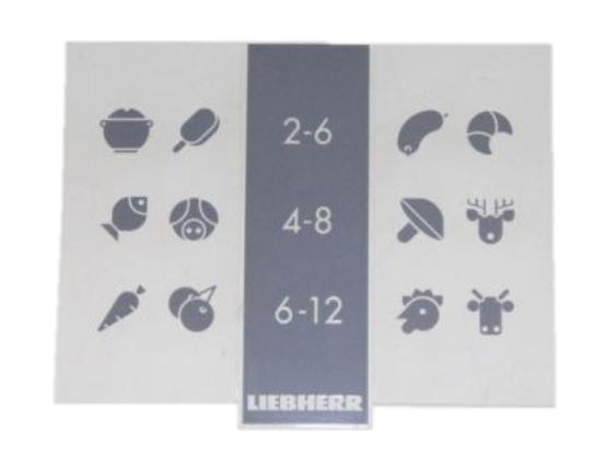 Liebherr Refrigerator Drawer Trim, Printed - 743240000