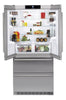 Liebherr CBS2062 Counter Depth 4-Door French Door Refrigerator with 18.8 cu. ft. Capacity