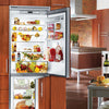 Liebherr CI1601 Built-in Bottom-Freezer Refrigerator with 4 Glass Shelves