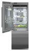 Liebherr MCB3051 Combined Refrigerator-Freezer With Biofresh And Nofrost For Integrated Use