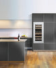 Liebherr HW4800 24 Inch Built-In Dual Zone Wine Cabinet with 48-Bottle Capacity