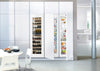 Liebherr HW8000 24 Inch Built-In Dual Zone Wine Cabinet with 80-Bottle Capacity
