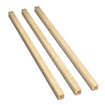 Wine shelf wood supports (3 pieces)